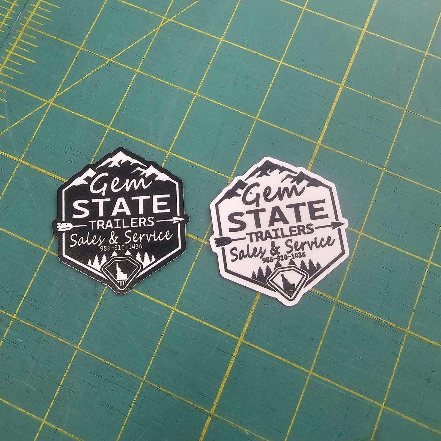 Circle Die Cut Stickers