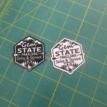 Circle Die Cut Stickers