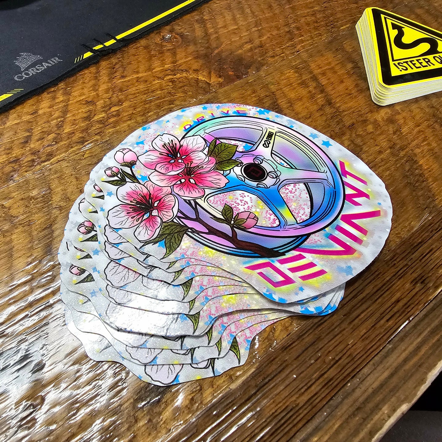 Circle Die Cut Stickers