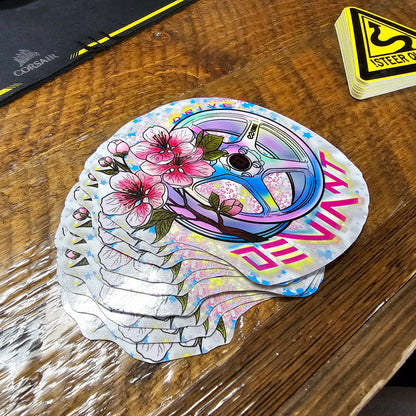 Circle Die Cut Stickers